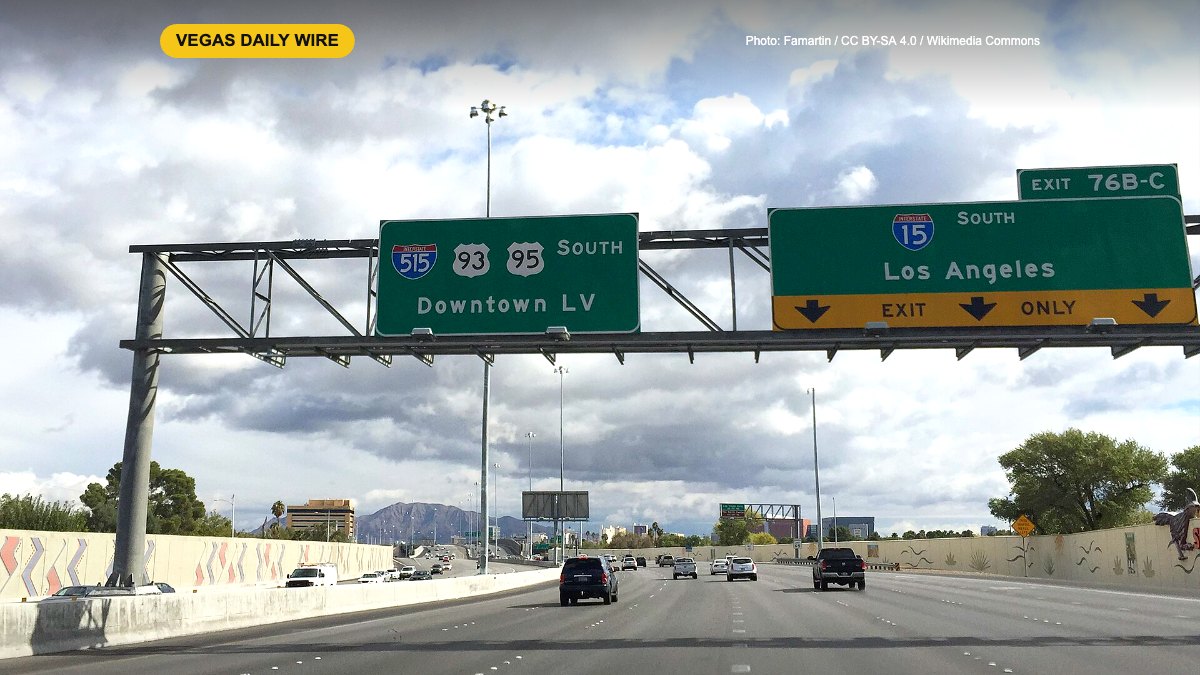 Scanner Reports: 2 Crashes Shut Southbound I-11 at Craig Road (file photo)