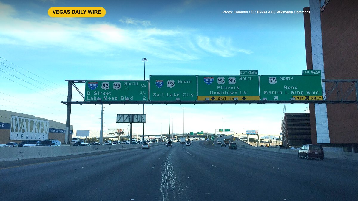 Scanner Reports: Man Killed in Pickup Rollover on I-15 Ramp at Flamingo Road (file photo)