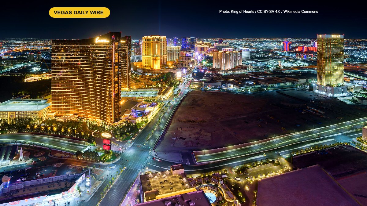 Who's Hiring Vegas: the Las Vegas Strip at night (file photo)